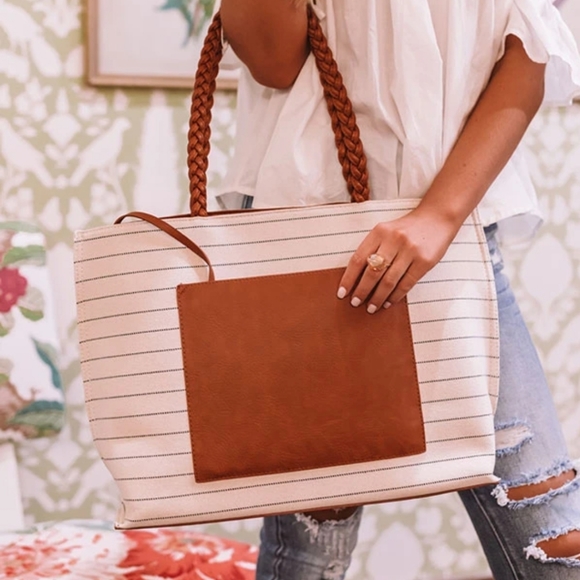Beach Town Stripe Tote - Picture 6 of 6